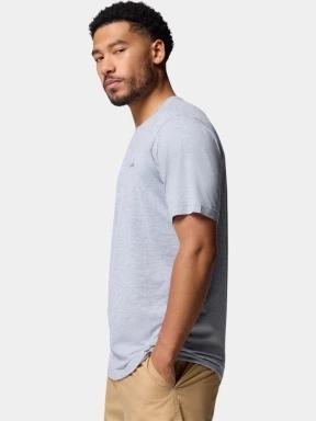 Columbia Kwick Hike Back Graphic Short Sleeve Tee férfi rövid ujjú sport póló szürke színben 3