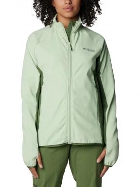Columbia Spectre Ridge Full Zip Tech Fleece női polár pulóver zöld színben 1