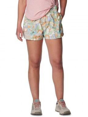 Columbia Boundless Trek Active Cargo Short női rövidnadrág homok színben 1