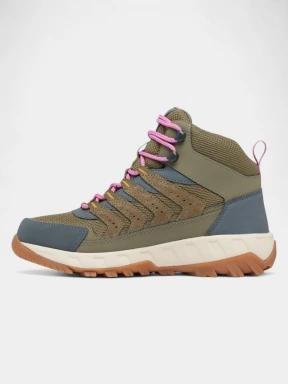Columbia Strata Trail Mid WP női túrabakancs zöld színben 3