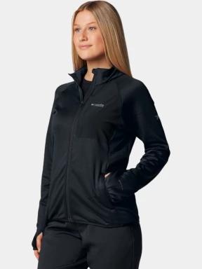Columbia Triple Canyon Grid Fleece Full Zip női polár pulóver fekete színben 3