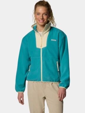 Columbia Sequoia Grove Full Zip Fleece női polár pulóver zöld színben 1