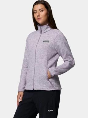 Columbia Sweater Weather Full Zip II női polár pulóver lila színben 3