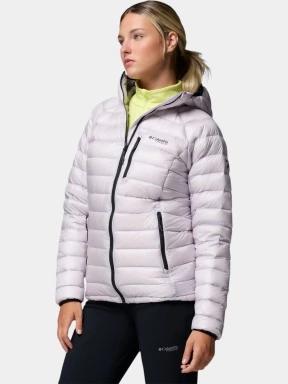 Columbia Arctic Crest Down Hooded Jacket női pehelykabát lila színben 3