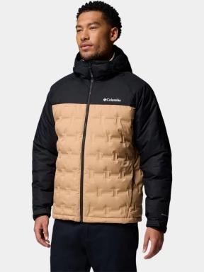 Columbia Grand Trek III Down Hooded Jacket férfi pehelykabát homok színben 3