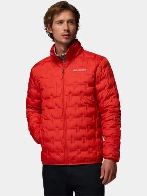 Columbia Delta Ridge II Down Jacket férfi steppelt átmeneti kabát piros színben 1