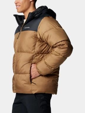 Columbia Puffect II Hooded Jacket férfi télikabát barna színben 3