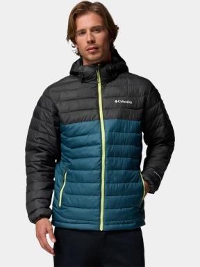 Columbia Powder Lite II Hooded Jacket férfi átmeneti kabát kék színben 1
