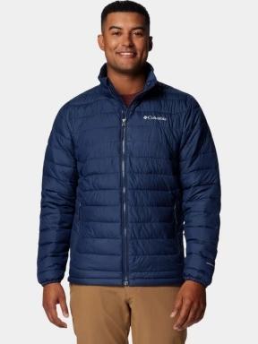 Columbia Powder Lite II Jacket férfi steppelt átmeneti kabát kék színben 1