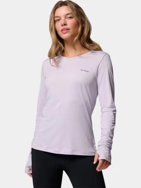 Columbia Sloan Ridge Long Sleeve Shirt női hosszú ujjú sport póló lila színben 1