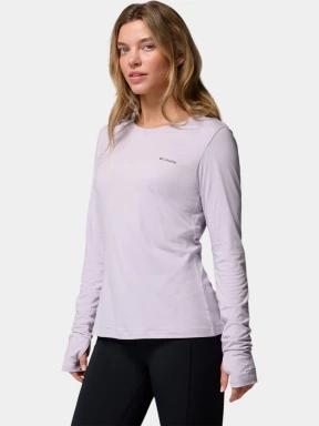 Columbia Sloan Ridge Long Sleeve Shirt női hosszú ujjú sport póló lila színben 3