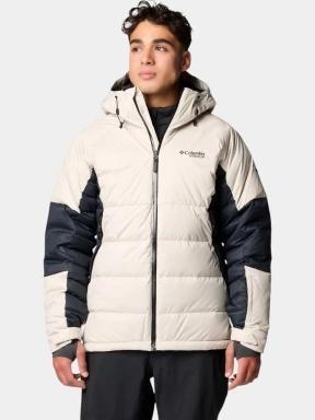 Columbia Roaring Fork II Down Jacket férfi steppelt síkabát homok színben 1