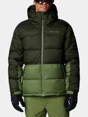 Columbia Slope Style Jacket férfi steppelt síkabát zöld színben 1