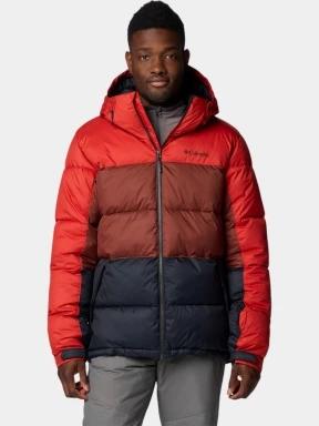 Columbia Slope Style Jacket férfi steppelt síkabát piros színben 1