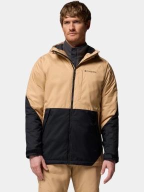 Columbia Snowy Summit Jacket férfi síkabát homok színben 1