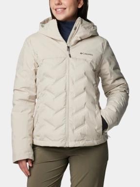 Columbia Grand Trek III Down Jacket női pehelykabát homok színben 1