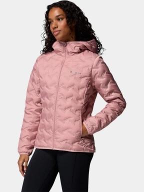 Columbia Delta Ridge II Down Hooded Jacket női pehelykabát rózsaszín színben 3