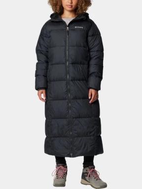 Columbia Puffect II Long Jacket női télikabát fekete színben 1