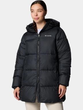 Columbia Puffect II Mid Hooded Jacket női télikabát fekete színben 1