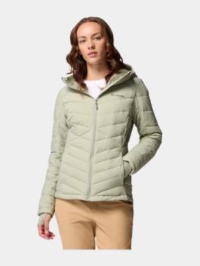 Columbia Joy Peak II Hooded Jacket női átmeneti kabát zöld színben 1