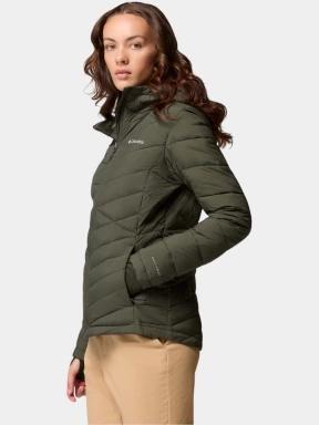 Columbia Joy Peak II Hooded Jacket női átmeneti kabát zöld színben 3