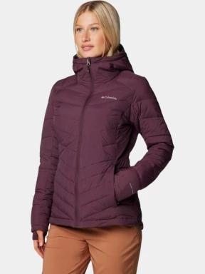 Columbia Joy Peak II Hooded Jacket női átmeneti kabát piros színben 3