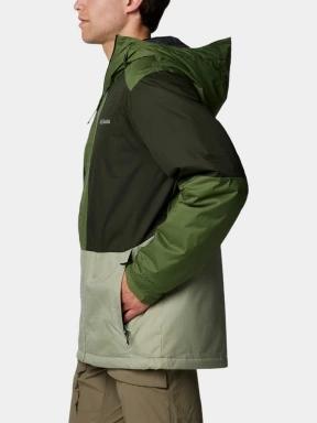 Columbia Point Park II Insulated Jacket férfi átmeneti kabát zöld színben 3