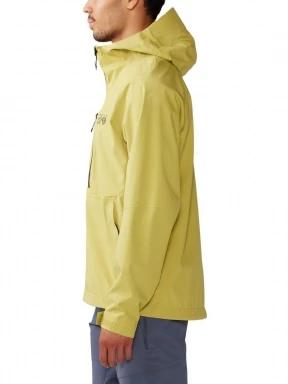 Mountain Hardwear Stretch Ozonic Jacket férfi esőkabát sárga színben 3