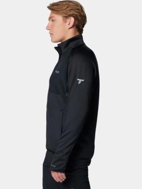 Columbia Triple Canyon Grid Fleece FZ II férfi polár pulóver fekete színben 1