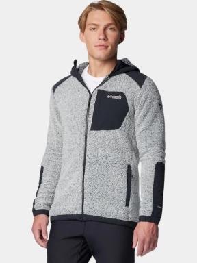 Columbia Arctic Crest Sherpa Full Zip férfi polár pulóver fehér színben 1