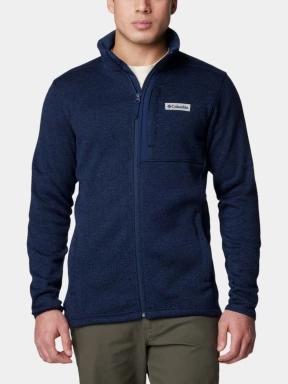 Columbia Sweater Weather Full Zip férfi polár pulóver kék színben 1