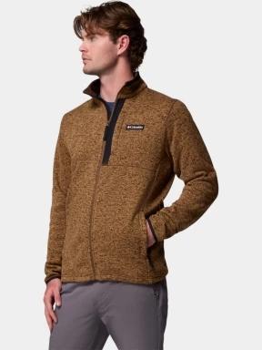Columbia Sweater Weather Full Zip férfi polár pulóver barna színben 3