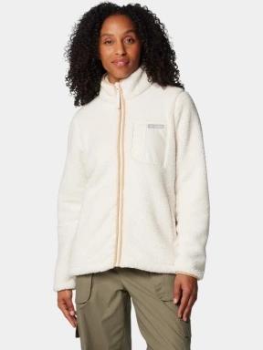 Columbia West Bend Full Zip II női polár pulóver homok színben 1