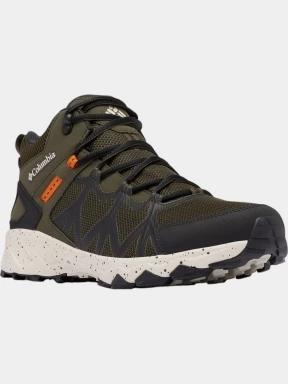 Columbia Peakfreak II Mid Outdry férfi túracipő zöld színben 1