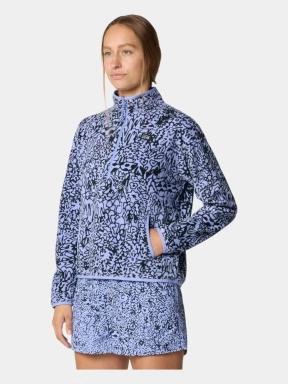 Mountain Hardwear Microchill Pullover női polár pulóver kék színben 3