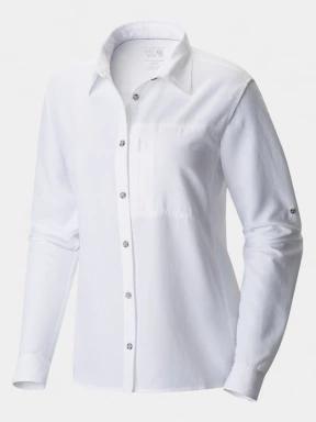 Mountain Hardwear Canyon Long Sleeve női túraing fehér színben 1