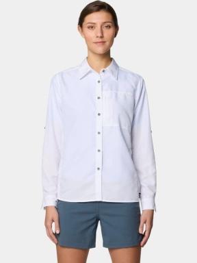 Mountain Hardwear Canyon Long Sleeve női hosszú ujjú túraing fehér színben 1