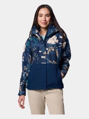 Columbia Hikebound Printed Jacket női esőkabát kék színben 1