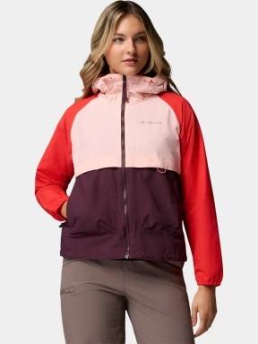 Columbia Spire Valley Windbreaker női széldzseki rózsaszín színben 1