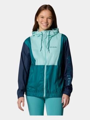 Columbia Lily Basin II Jacket női széldzseki zöld színben 1