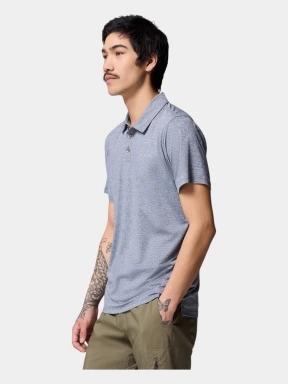 Columbia Tech Trail Utility Polo férfi galléros póló kék színben 3