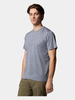 Columbia Tech Trail Utility Short Sleeve Crew férfi rövid ujjú sport póló kék színben 3