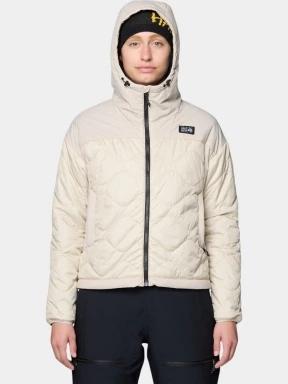 Mountain Hardwear Powder Maven Insulated Jacket női télikabát fehér színben 1