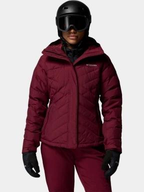 Columbia Lay D Down V Jacket női télikabát piros színben 1