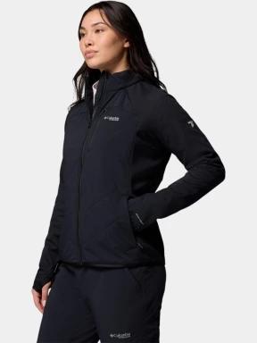 Columbia Arctic Crest Hybrid Full Zip női polár pulóver fekete színben 3