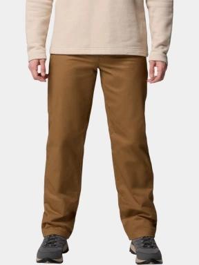 Columbia Rapid Rivers Fleece Lined Pant férfi hosszú nadrág barna színben 1