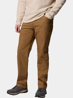 Columbia Rapid Rivers Fleece Lined Pant férfi hosszú nadrág barna színben 3