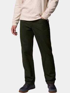 Columbia Rapid Rivers Fleece Lined Pant férfi hosszú nadrág zöld színben 1