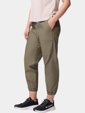 Columbia Roc Ripstop Jogger női hosszú nadrág zöld színben 3