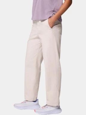 Columbia Roc Straight Leg Pant női hosszú nadrág homok színben 3